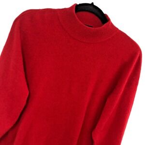 DZ PRC Cashmere Sweater Womens M Red Quiet Luxury People's Republic of Cashmere